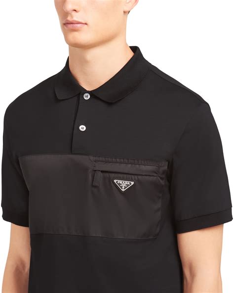 prada poloshirt|prada men's t shirts clearance.